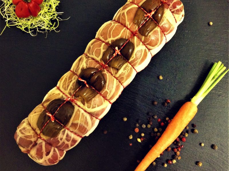 Avec chèvre, chorizo et figues confites